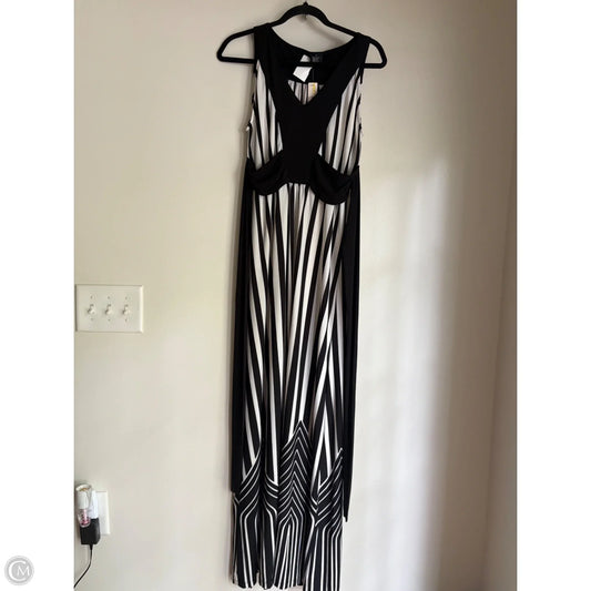 Dress Casual Maxi By New Directions In Striped Pattern, Size: M
