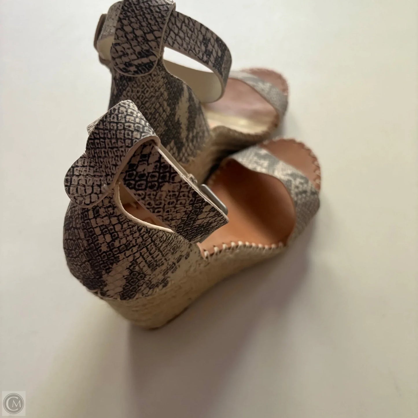 Shoes Heels Wedge By Dolce Vita In Animal Print, Size: 8