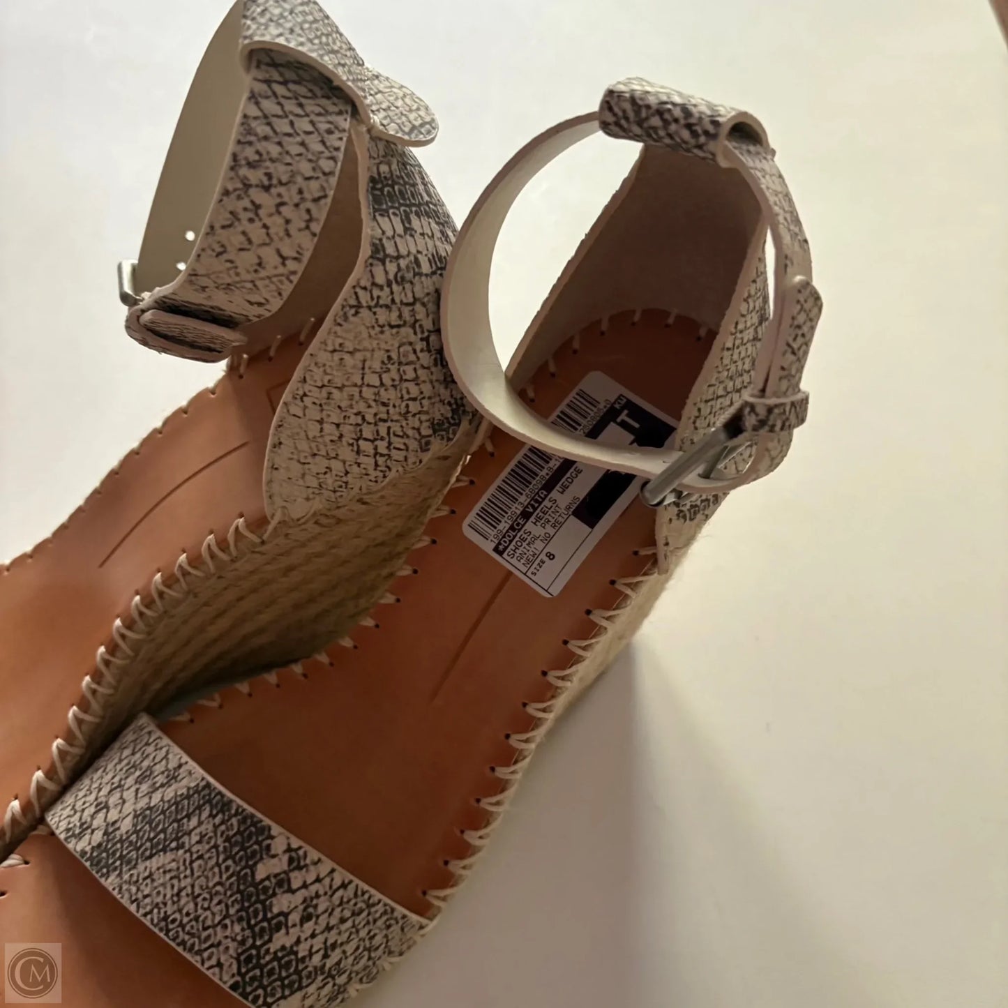 Shoes Heels Wedge By Dolce Vita In Animal Print, Size: 8