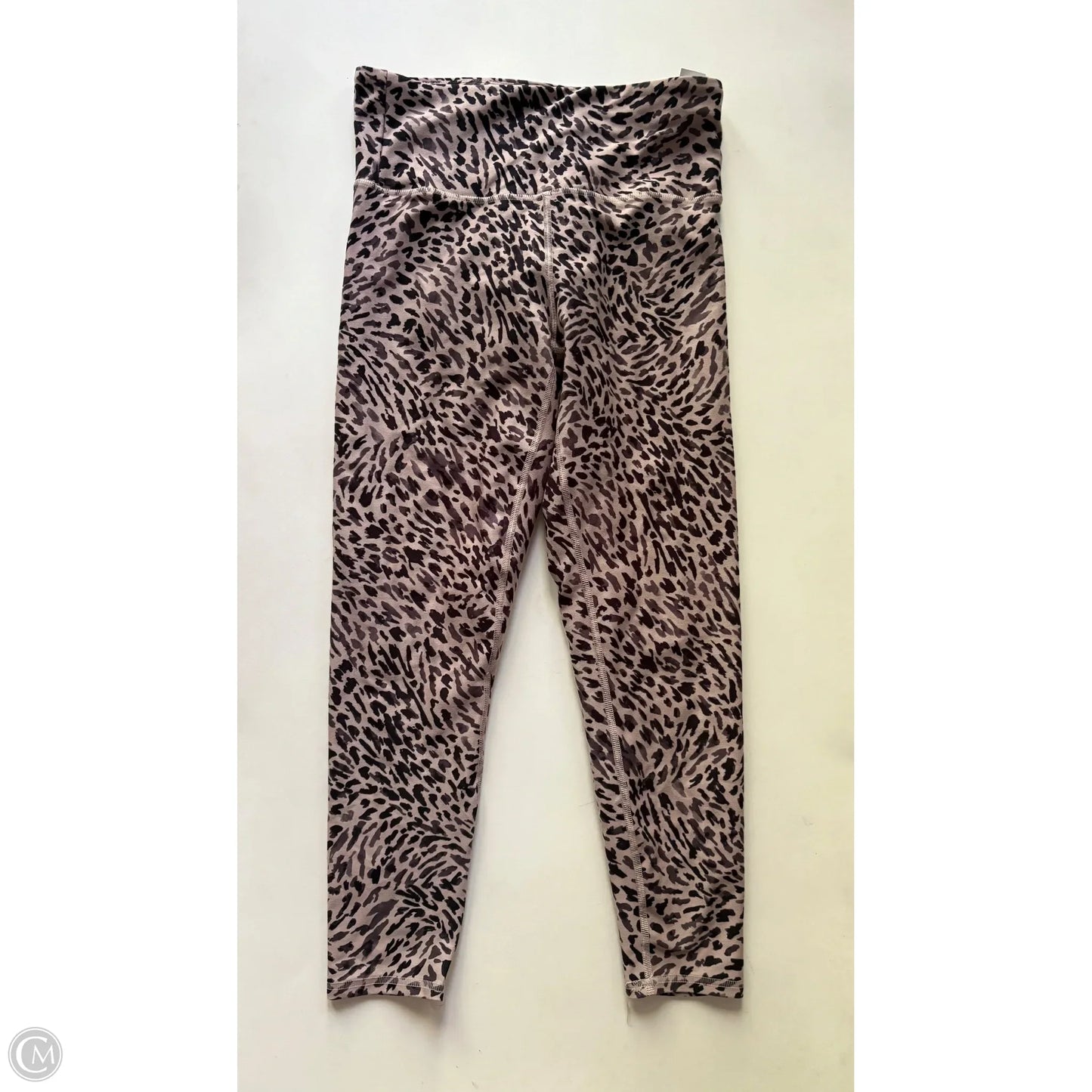 Athletic Leggings By Jessica Simpson In Animal Print, Size: L