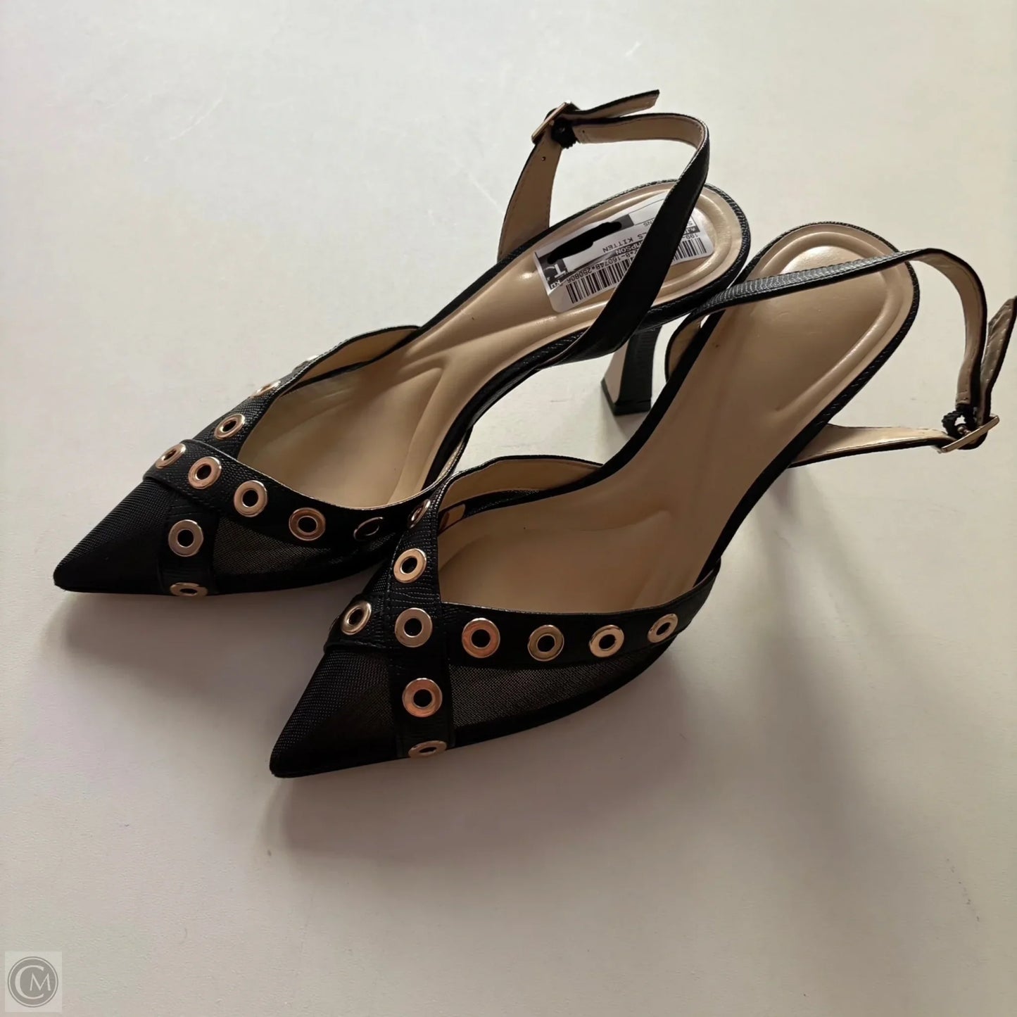 Shoes Heels Kitten By Jessica Simpson In Black, Size: 7