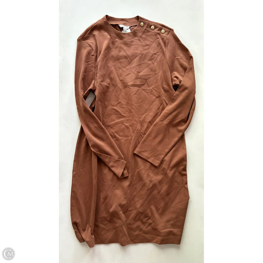 Dress Work By Tommy Hilfiger In Brown, Size: L
