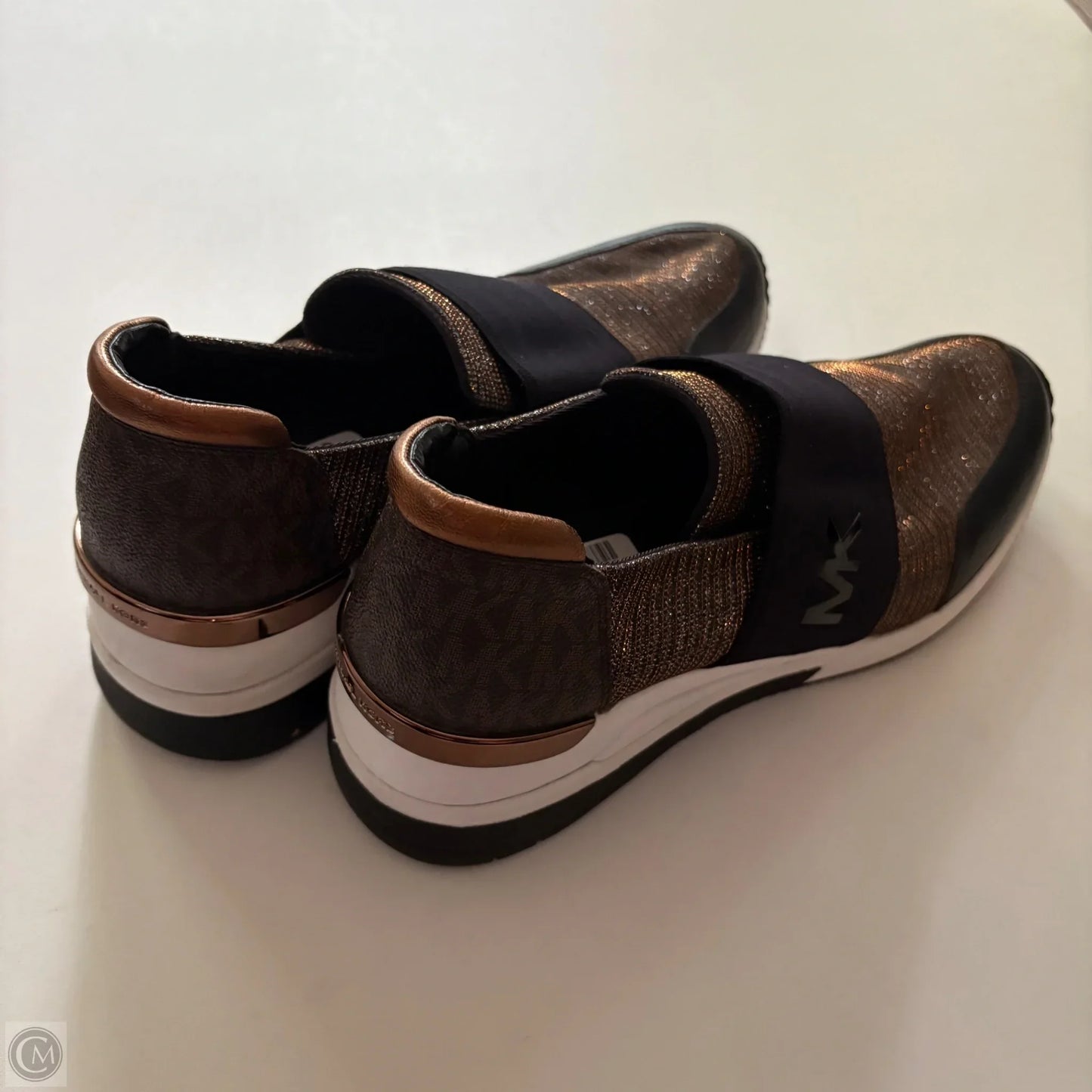 Shoes Designer By Michael Kors In Black, Size: 11