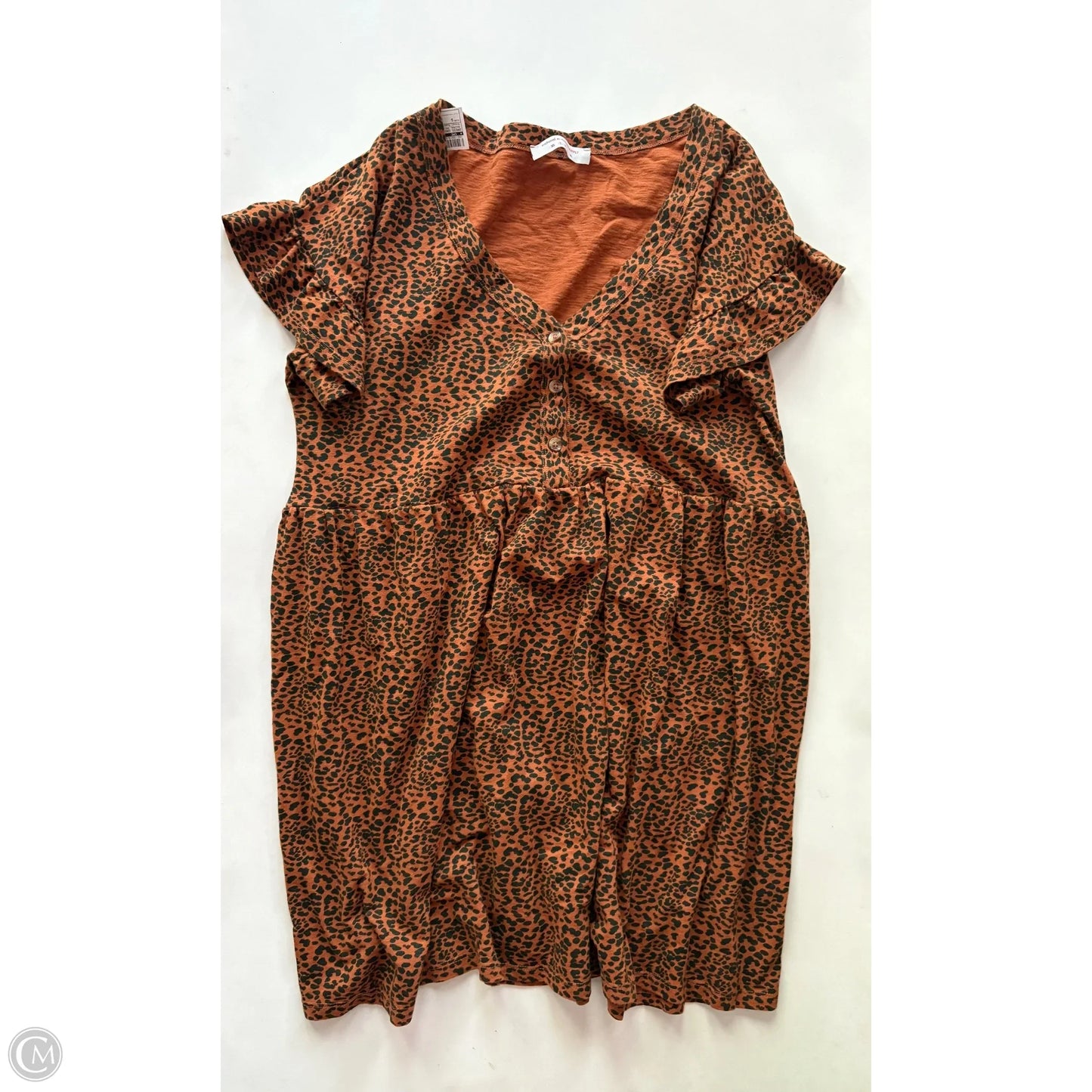 Dress Casual Short By Known Suppy In Animal Print, Size: S