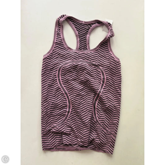 Athletic Tank Top By Lululemon In Pink, Size: S