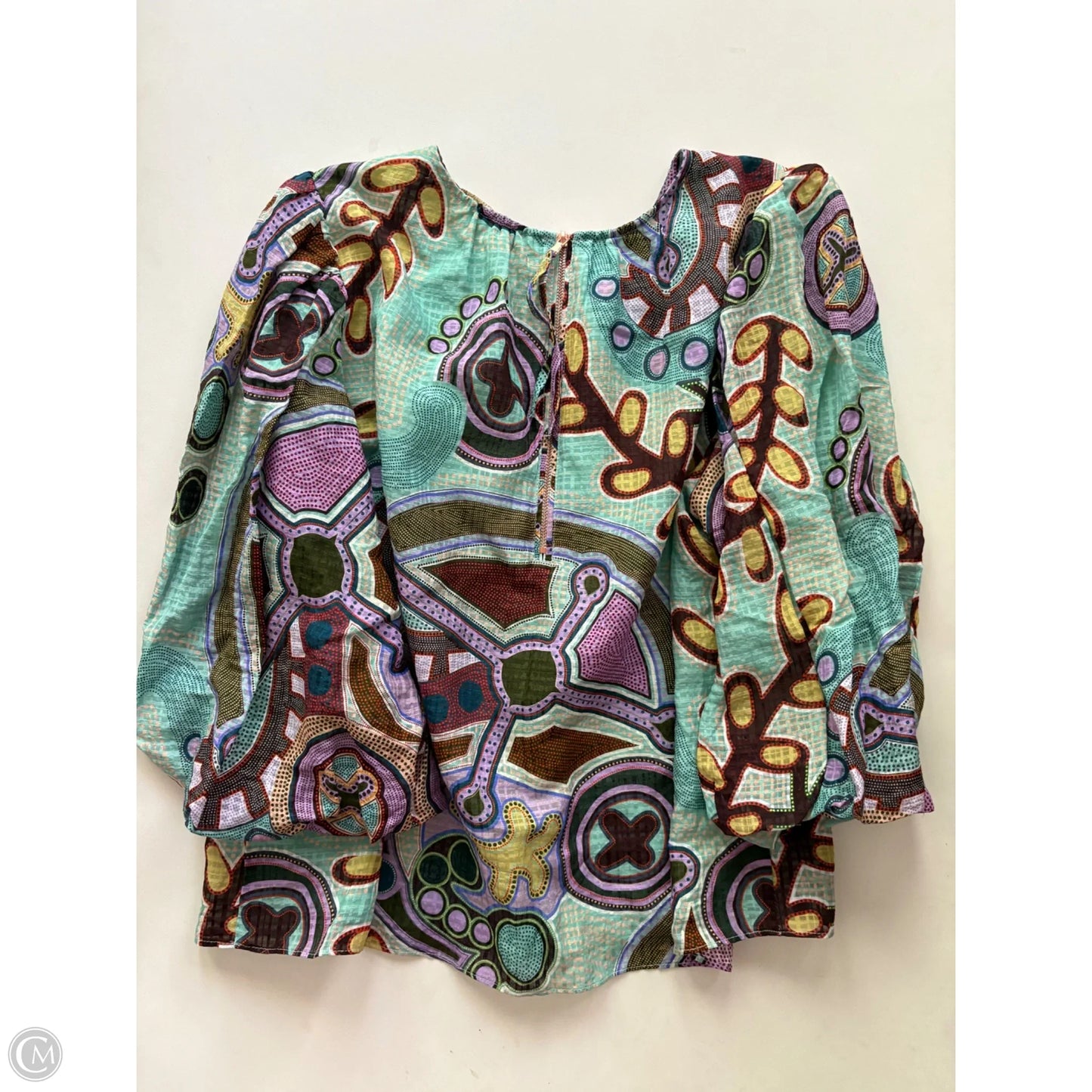 Top Long Sleeve By Marie Oliver In Multi-colored, Size: L