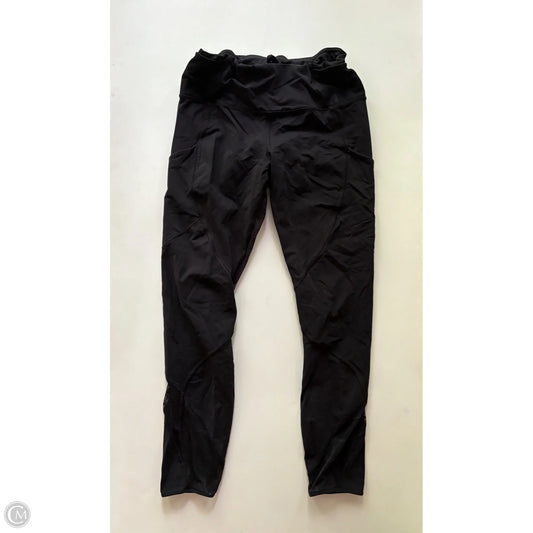Athletic Leggings By Lululemon In Black, Size: M