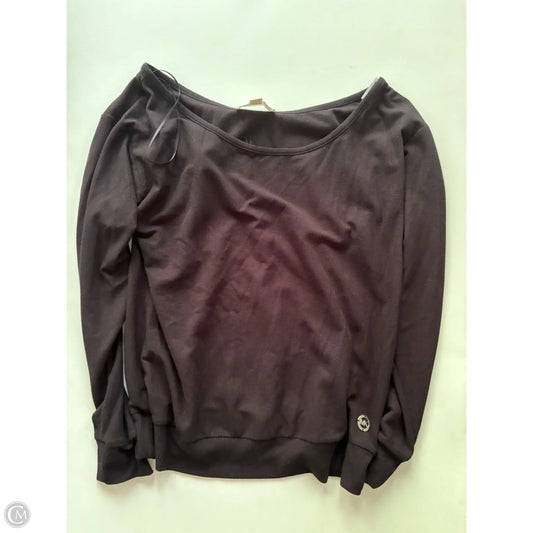 Top Long Sleeve By Michael Kors In Black, Size: M