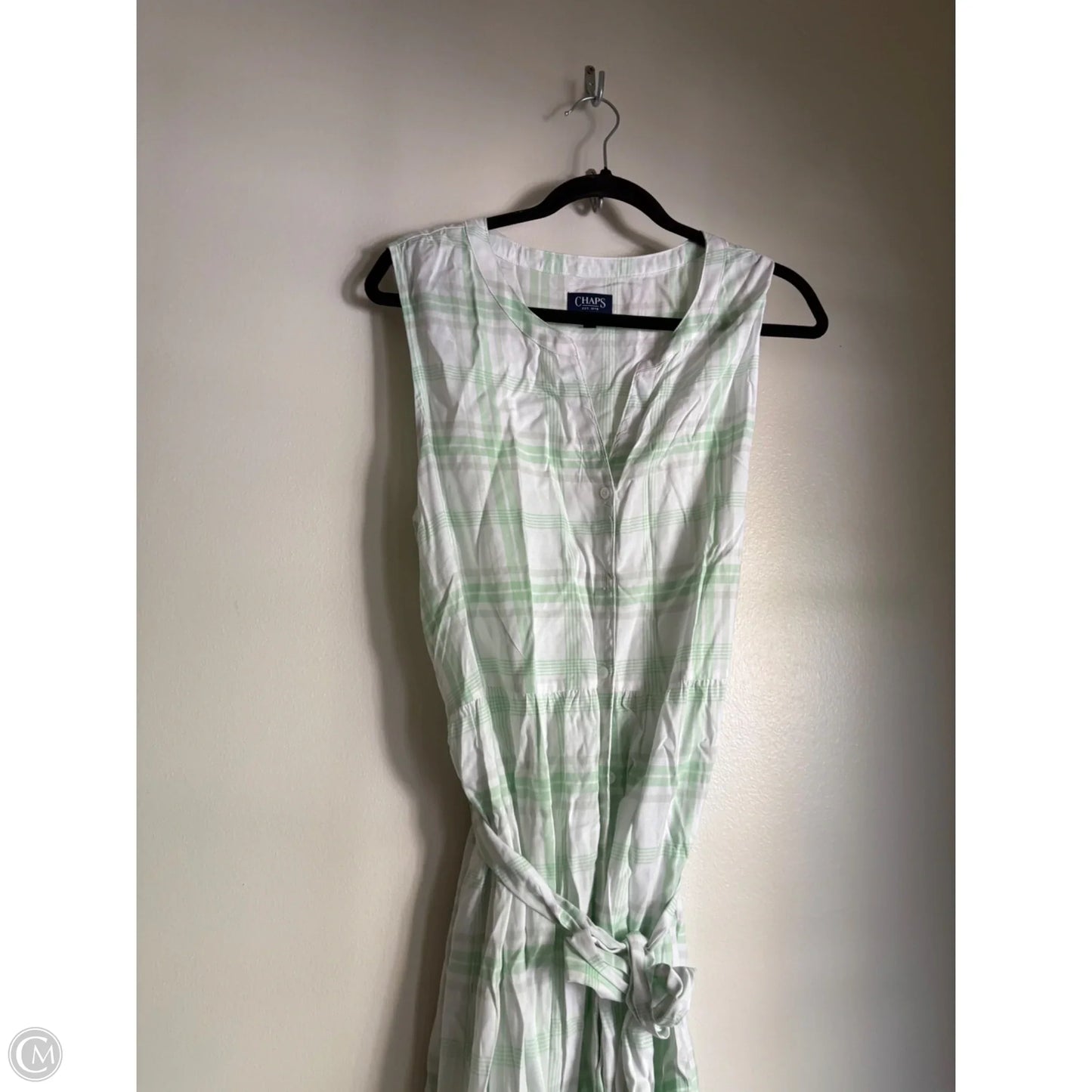 Dress Casual Maxi By Chaps In Green, Size: Xl