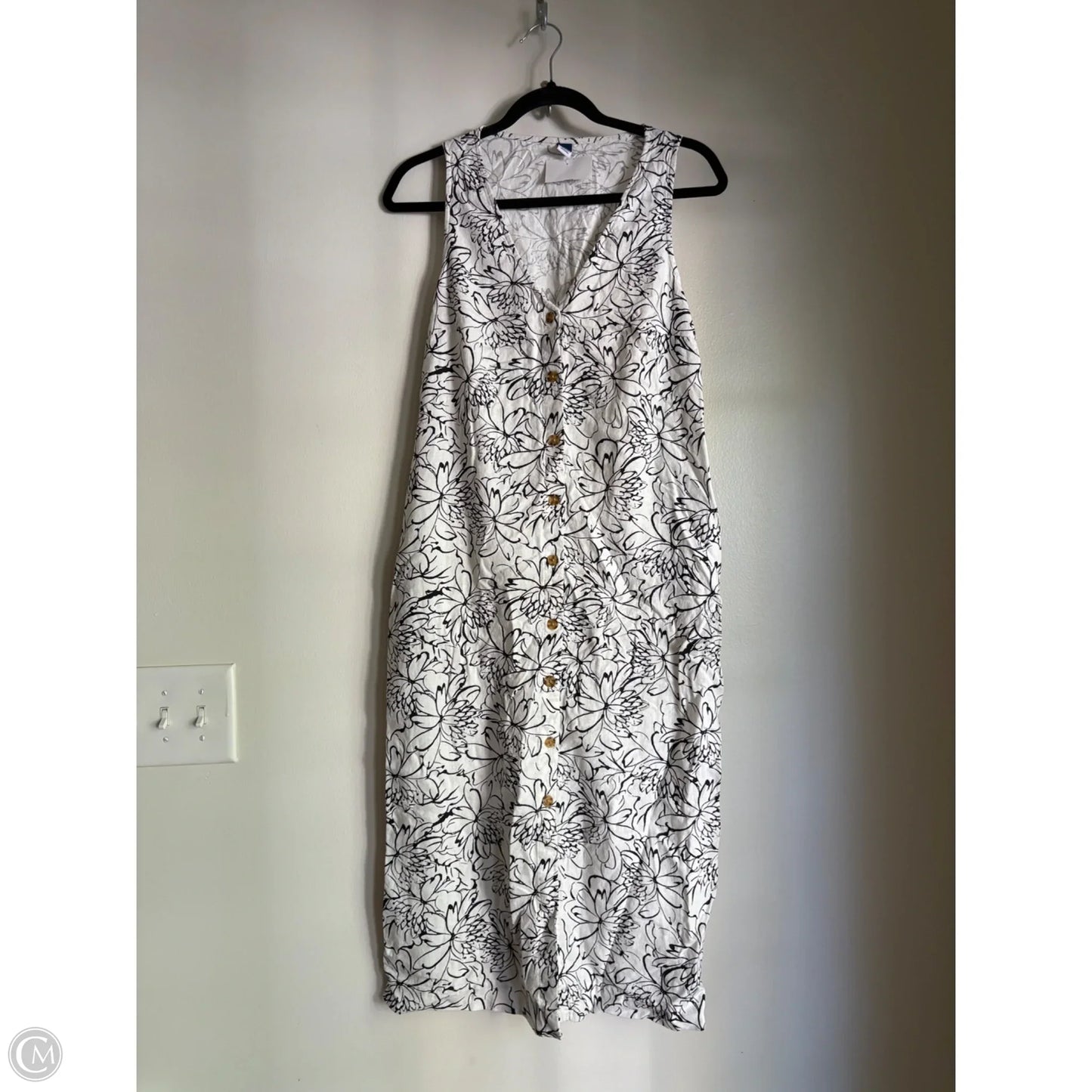 Dress Casual Maxi By Old Navy In Floral Print, Size: M