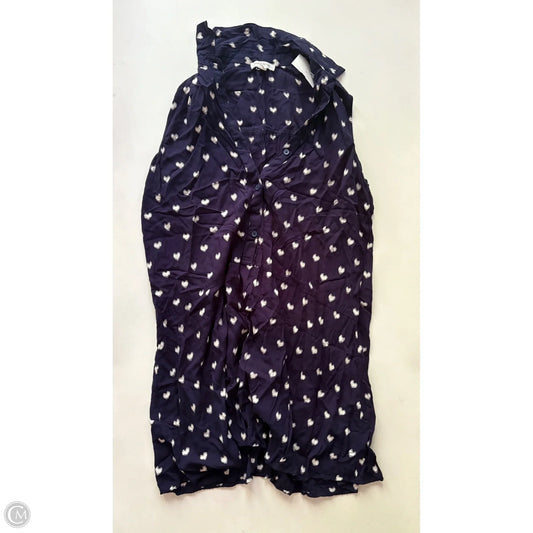 Dress Casual Midi By Beachlunchlounge In Navy, Size: S