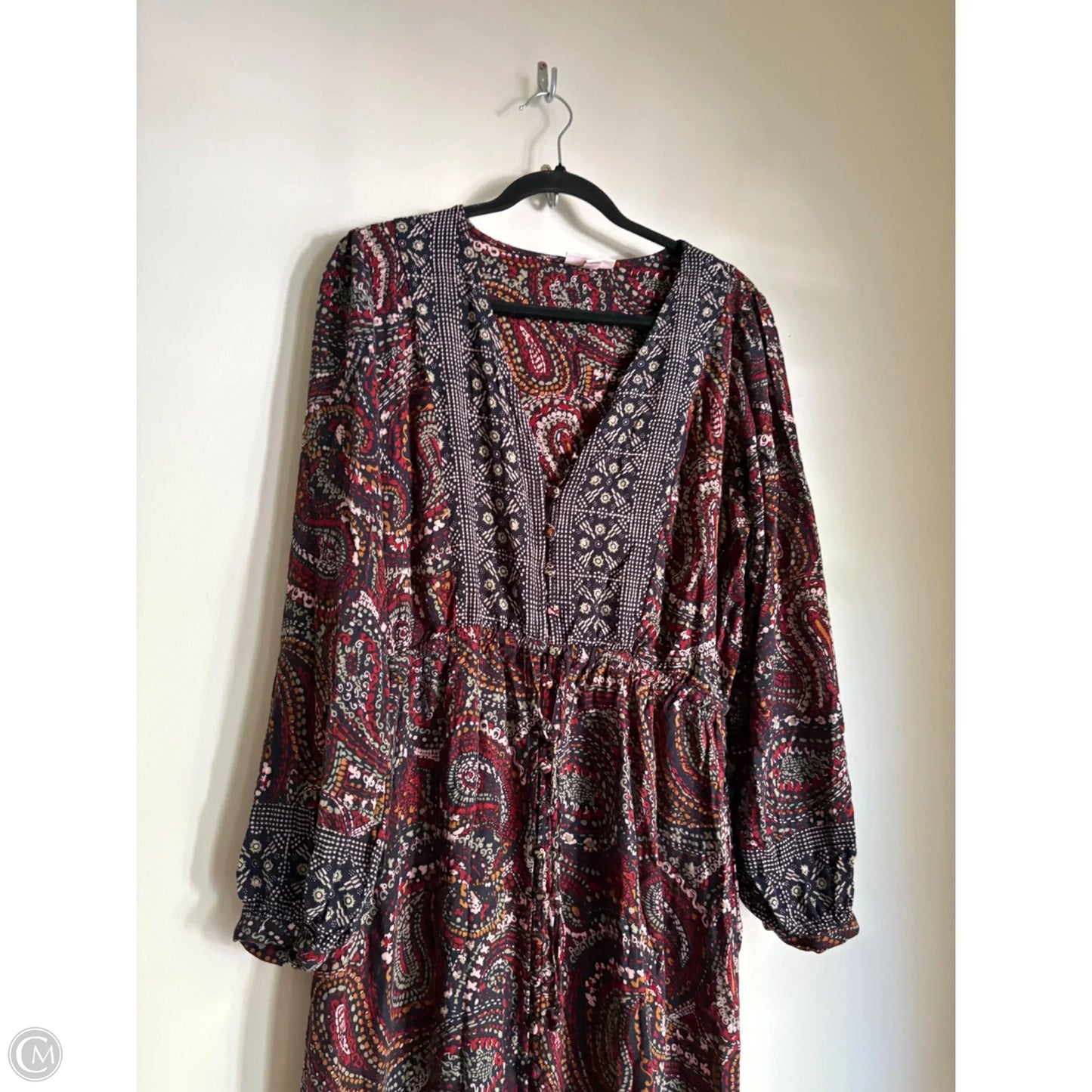 Dress Casual Maxi By Knox Rose In Multi-colored, Size: L