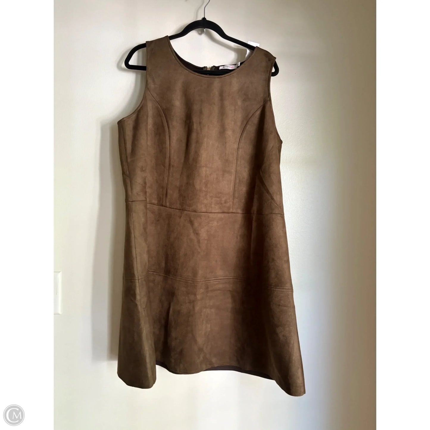 Dress Casual Short By Just Fab In Green, Size: 2x