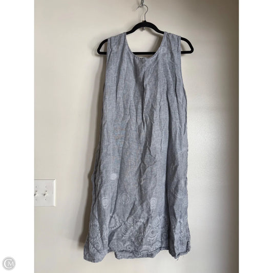 Dress Work By Lungo In Blue, Size: 3x