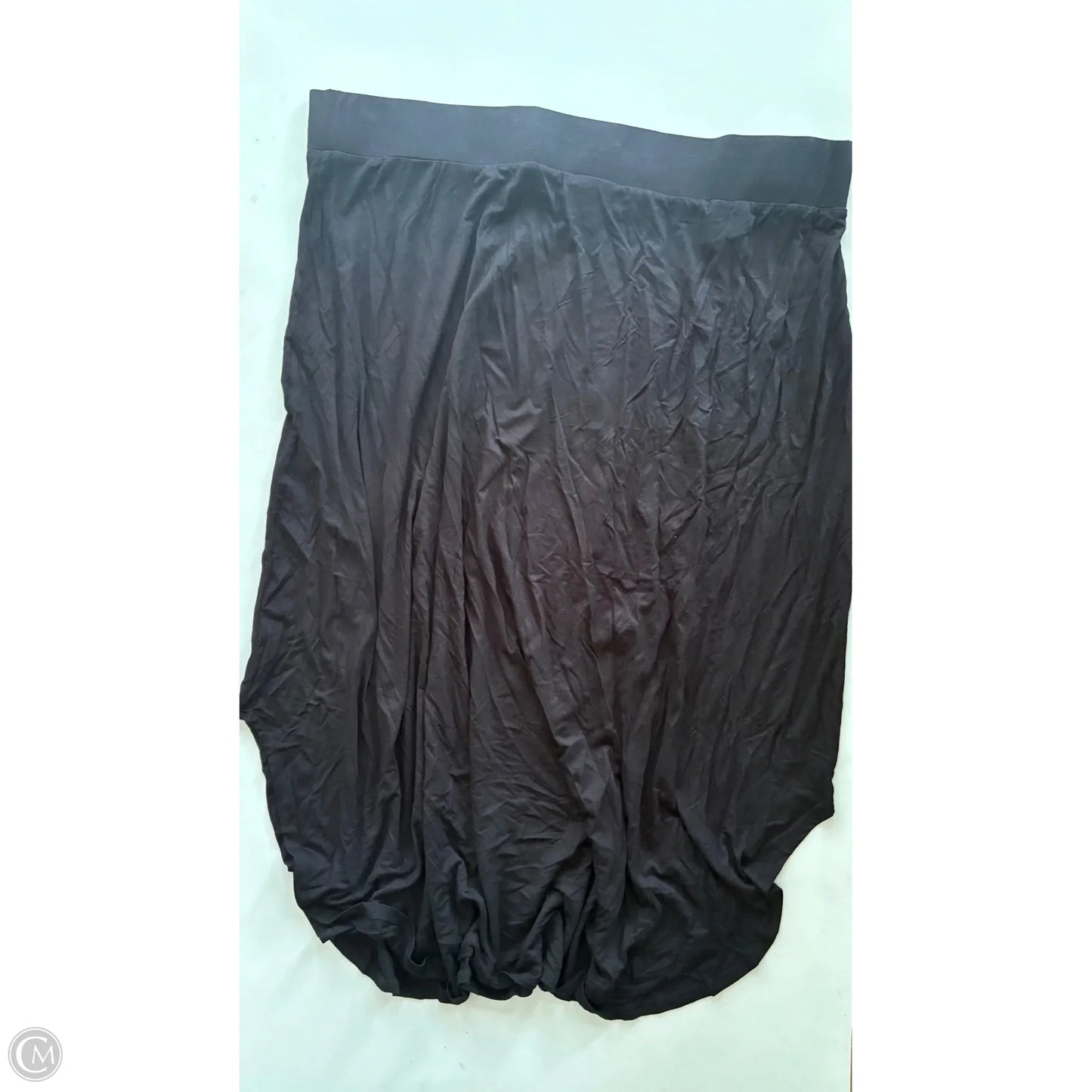 Skirt Maxi By Logo In Black, Size: 22