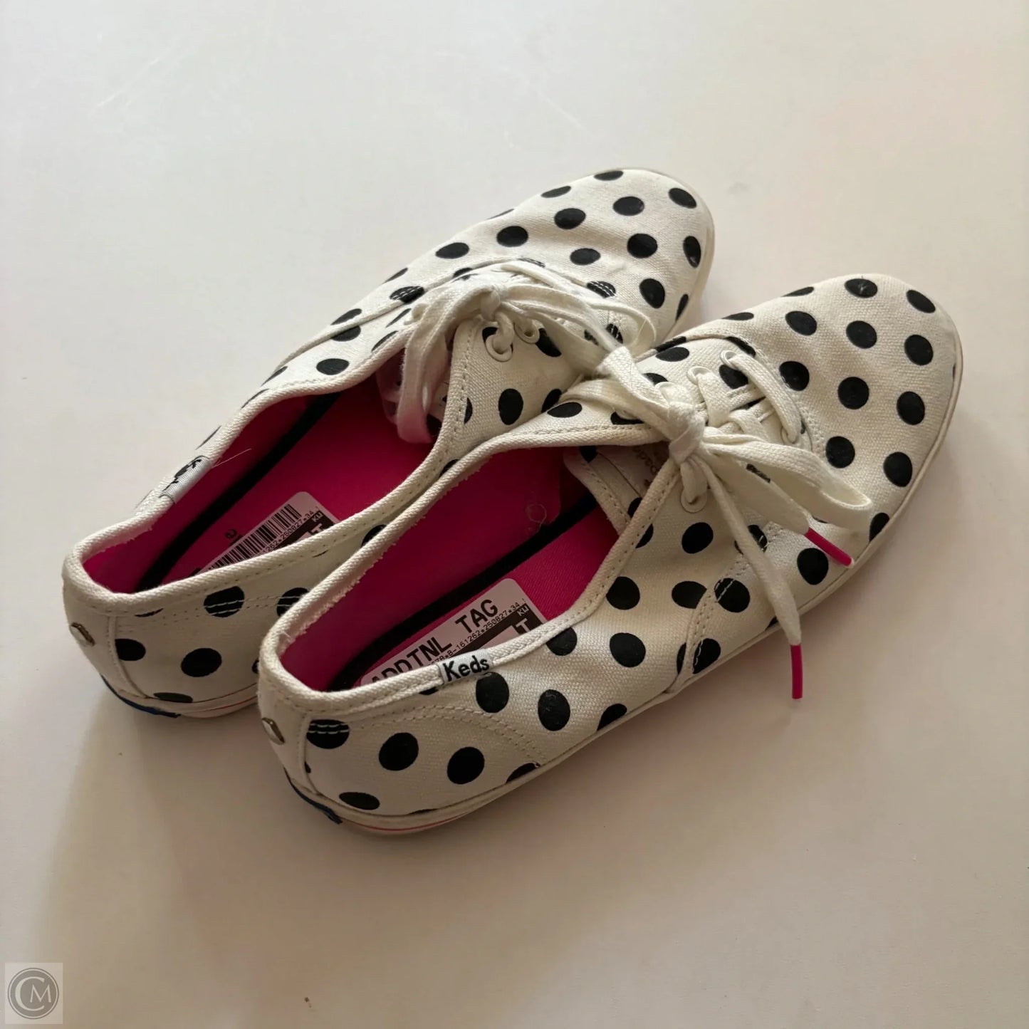 Shoes Designer By Kate Spade In Polkadot Pattern, Size: 9