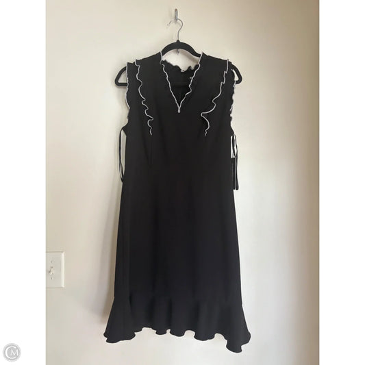 Dress Designer By Karl Lagerfeld In Black, Size: M