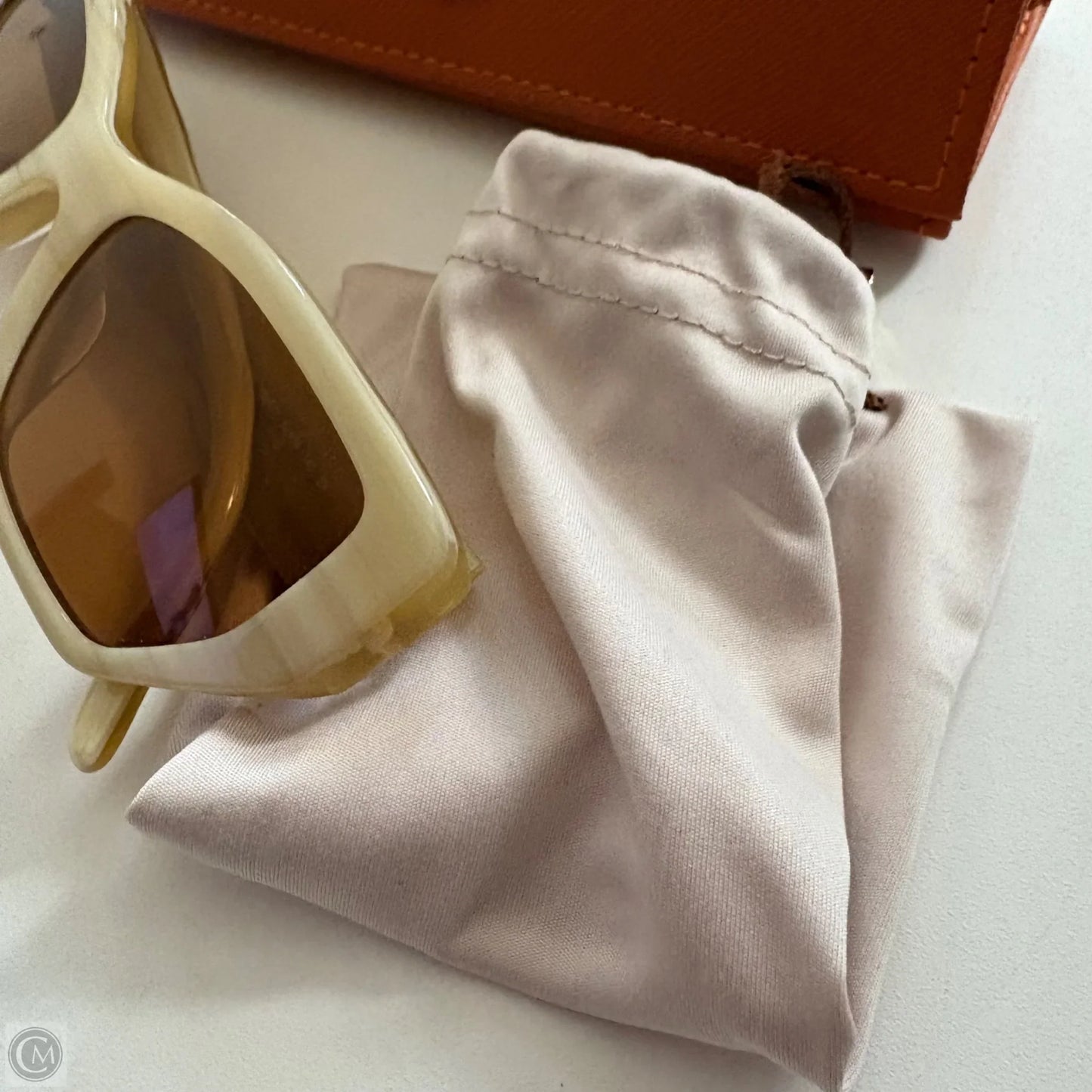 Sunglass Case Designer By Tory Burch, Size: Large