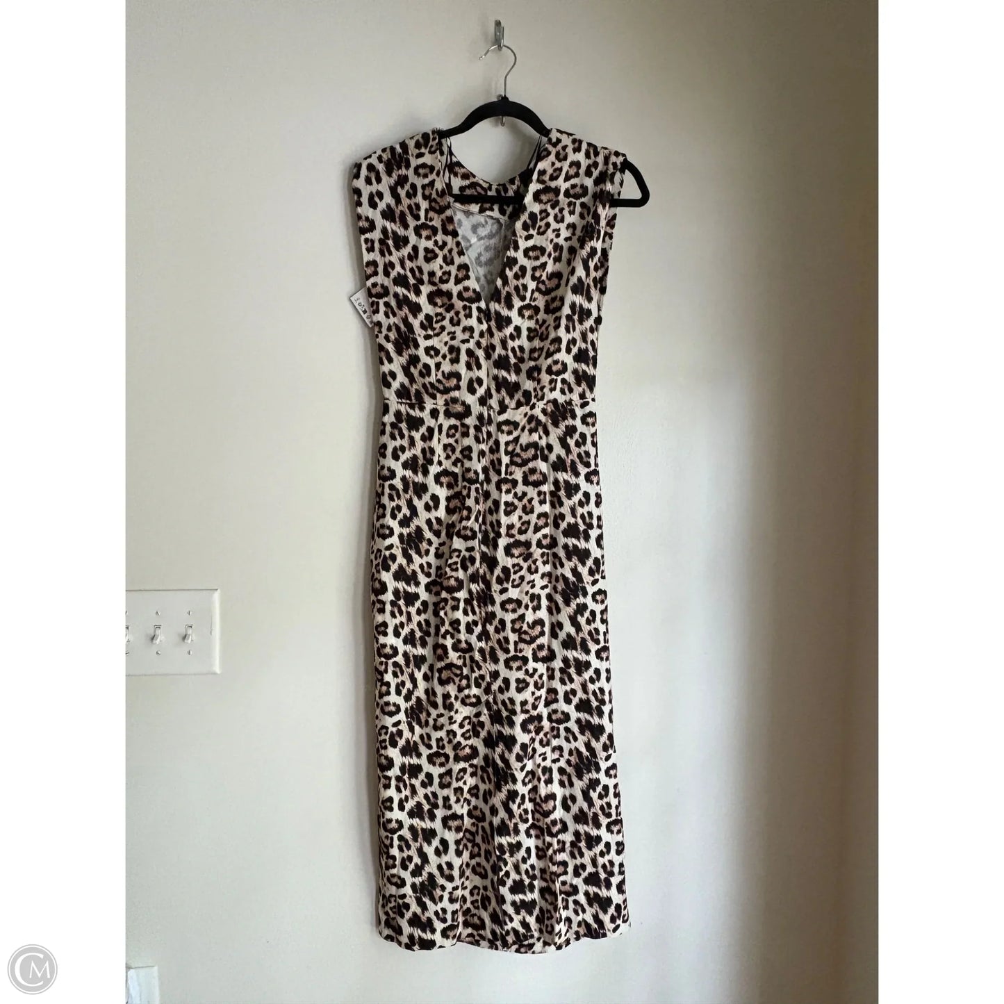 Dress Casual Maxi By Zara In Animal Print, Size: M