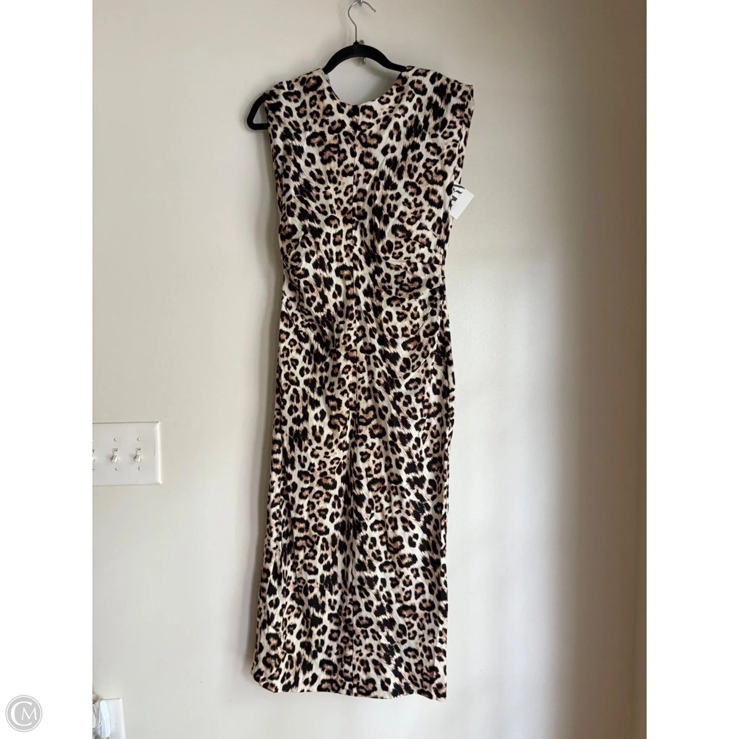 Dress Casual Maxi By Zara In Animal Print, Size: M