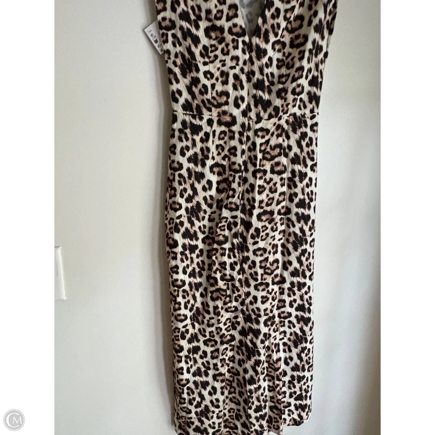 Dress Casual Maxi By Zara In Animal Print, Size: M