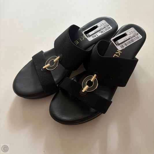 Sandals Heels Block By Anne Klein In Black, Size: 8.5
