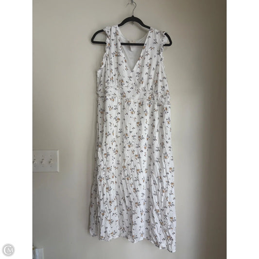 Dress Casual Midi By Ember In Floral Print, Size: 1x