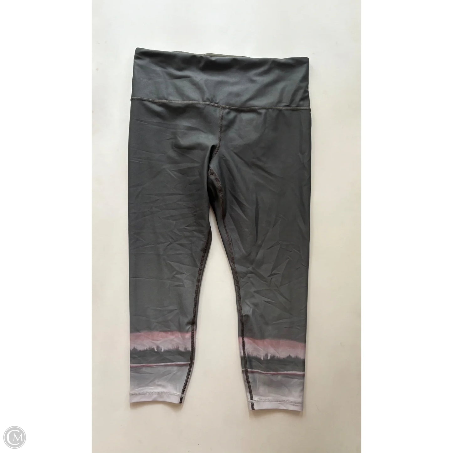 Athletic Leggings By Athleta In Green, Size: M