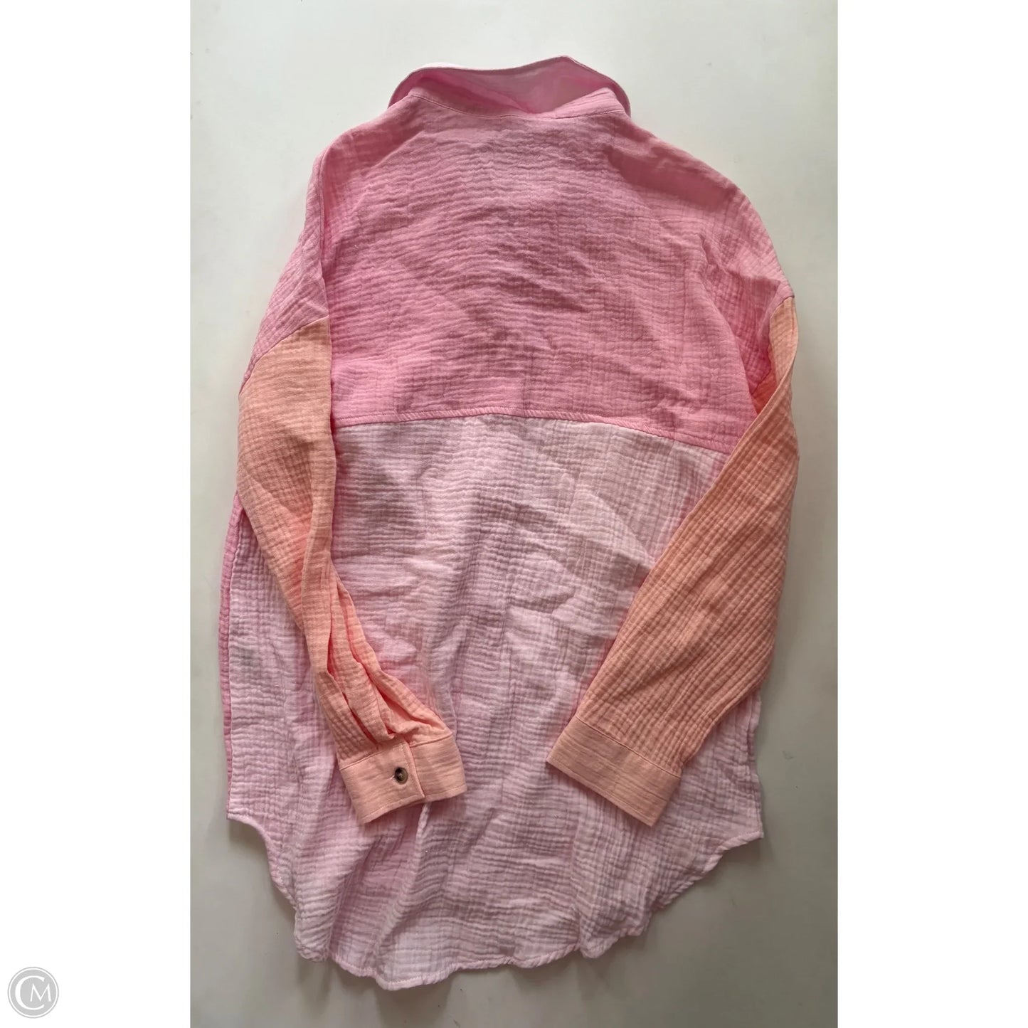 Top Long Sleeve By Simply Southern In Multi-colored, Size: S