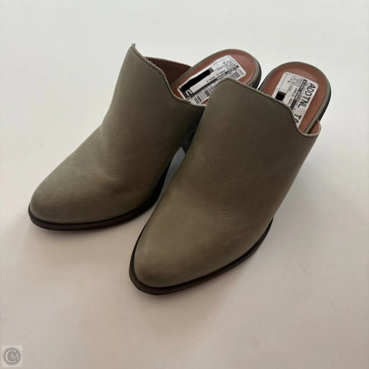 Boots Ankle Heels By Lucky Brand In Green, Size: 6
