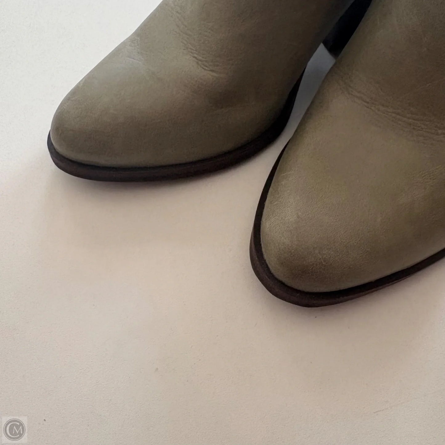 Boots Ankle Heels By Lucky Brand In Green, Size: 6