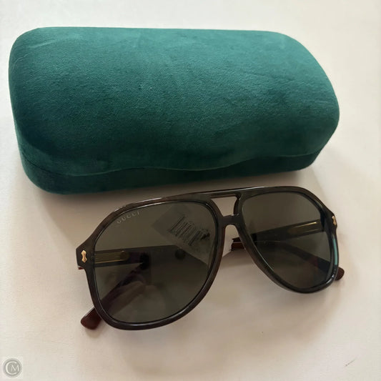 Sunglasses Designer By Gucci, Size: Large