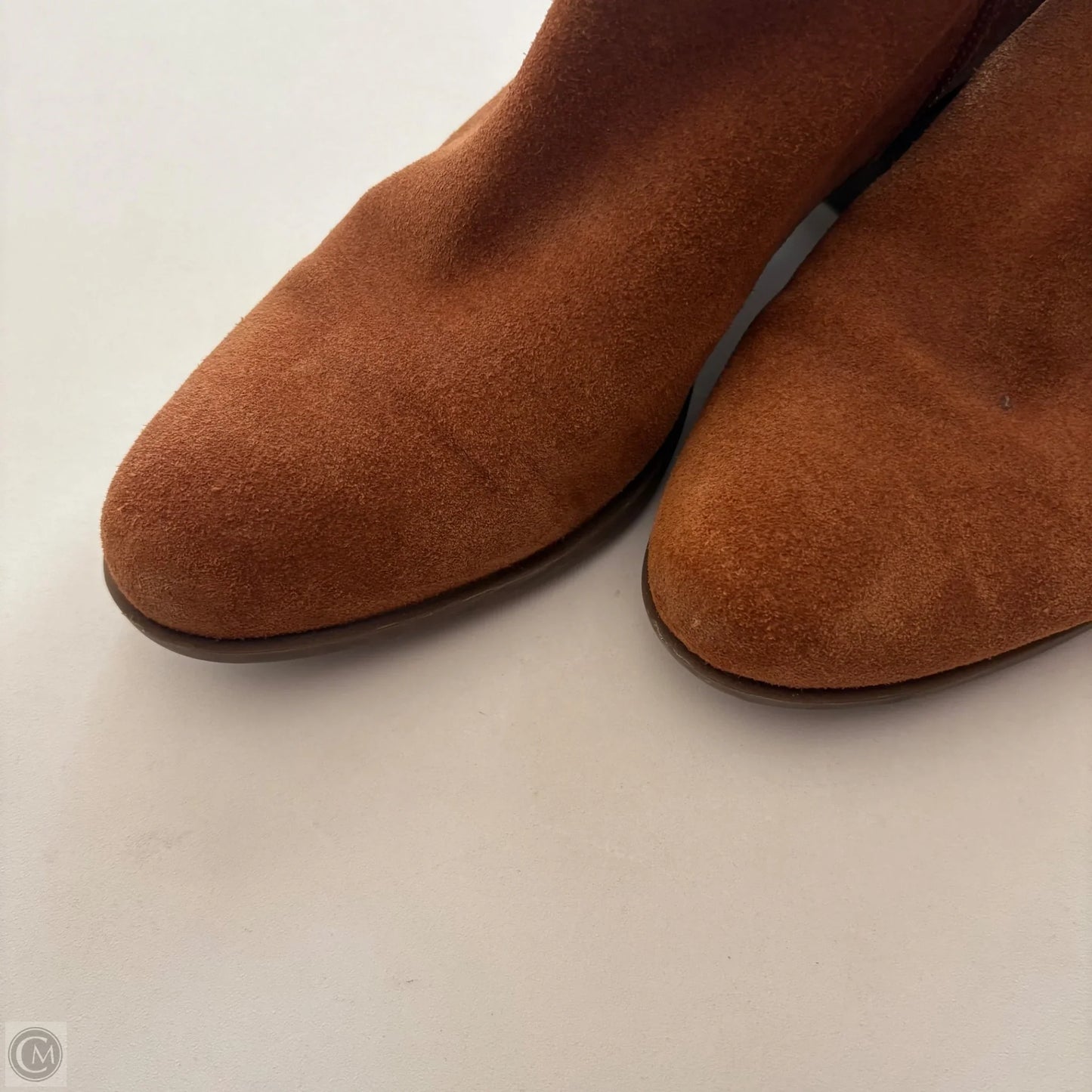 Boots Ankle Heels By Crown And Ivy In Brown, Size: 9