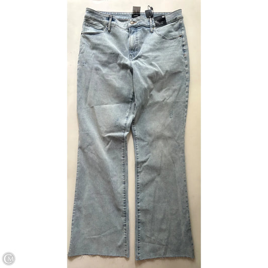 Jeans Boot Cut By Express In Blue, Size: 16