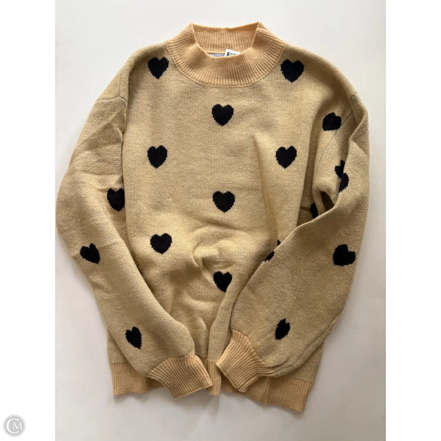 Sweater By Miss Sparkling In Polkadot Pattern, Size: S