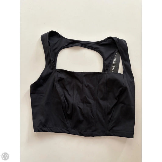 Athletic Tank Top By Clothes Mentor In Black, Size: L