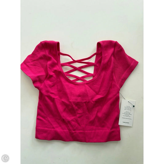 Athletic Tank Top By Clothes Mentor In Pink, Size: M