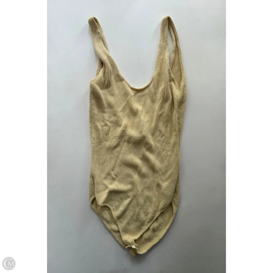 Bodysuit By Zara In Yellow, Size: M