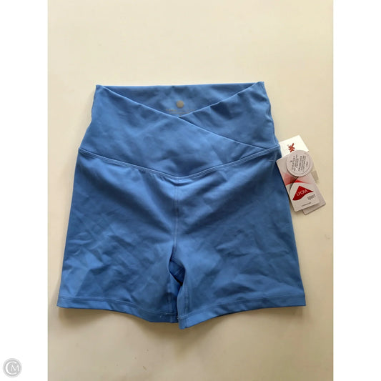 Athletic Shorts By Yogalicious In Blue, Size: M
