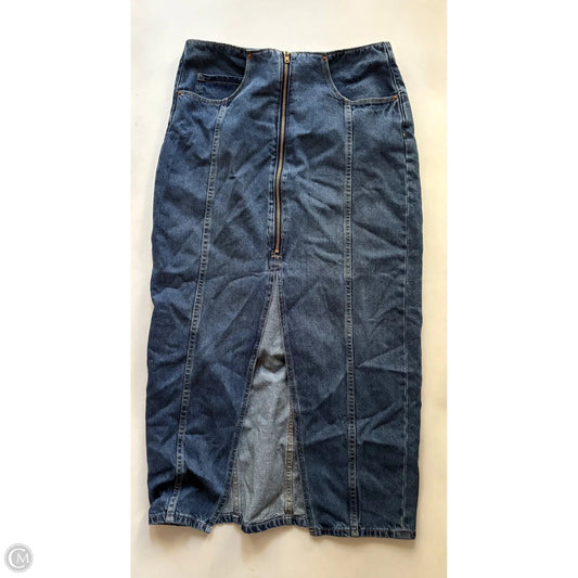 Skirt Maxi By Old Navy In Blue, Size: 8