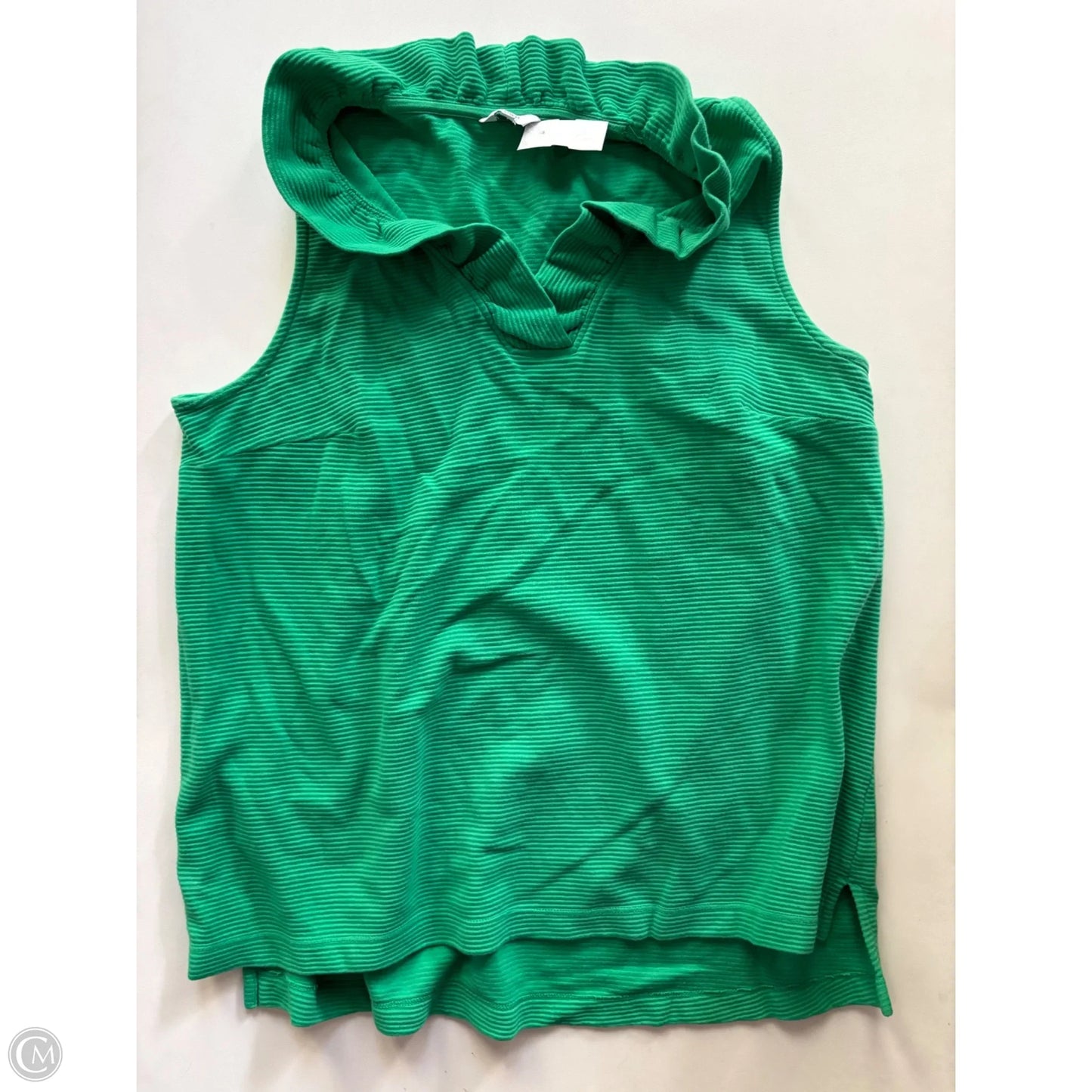 Top Sleeveless By Crown And Ivy In Green, Size: Xl