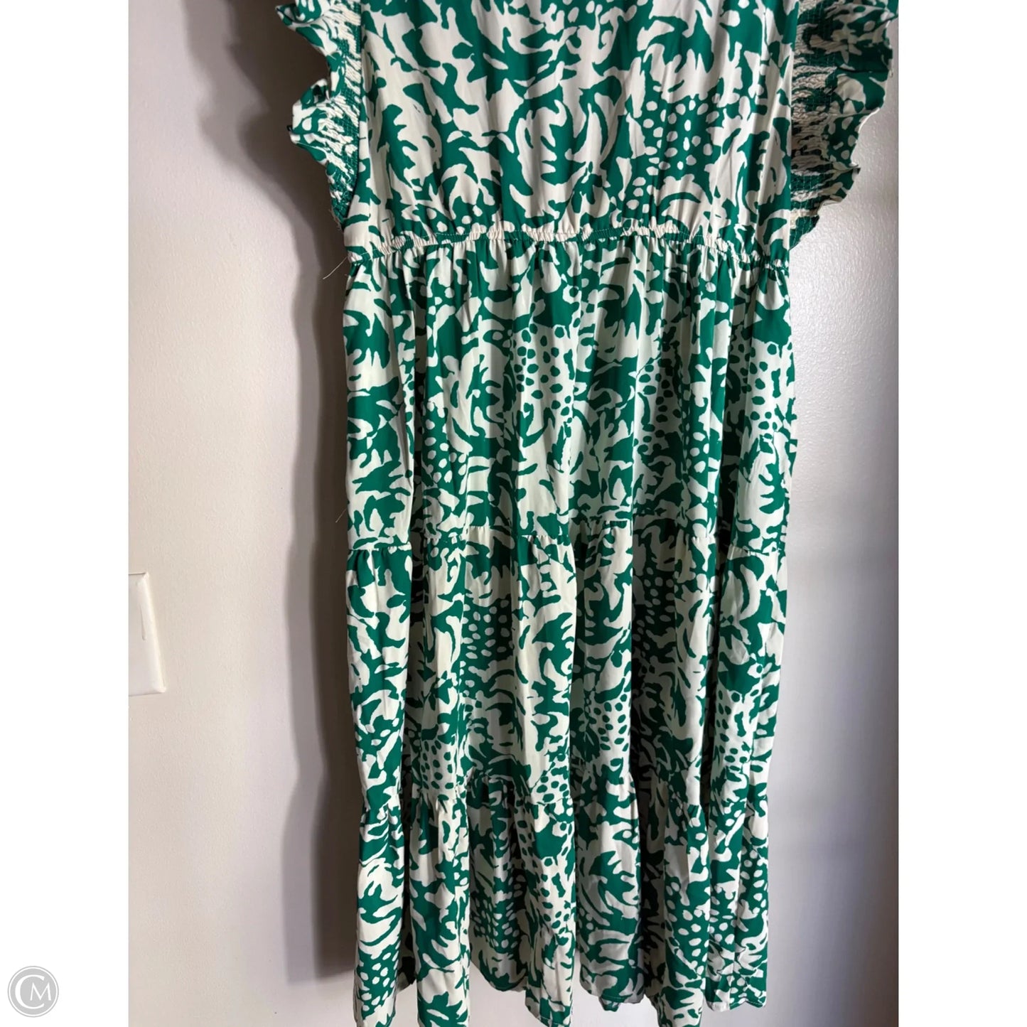 Dress Casual Midi By Grace &Emma In Green, Size: Xl