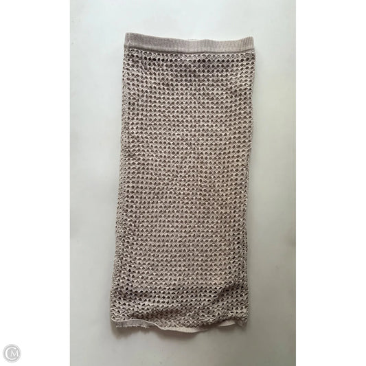 Skirt Maxi By Steve Madden In Cream, Size: S