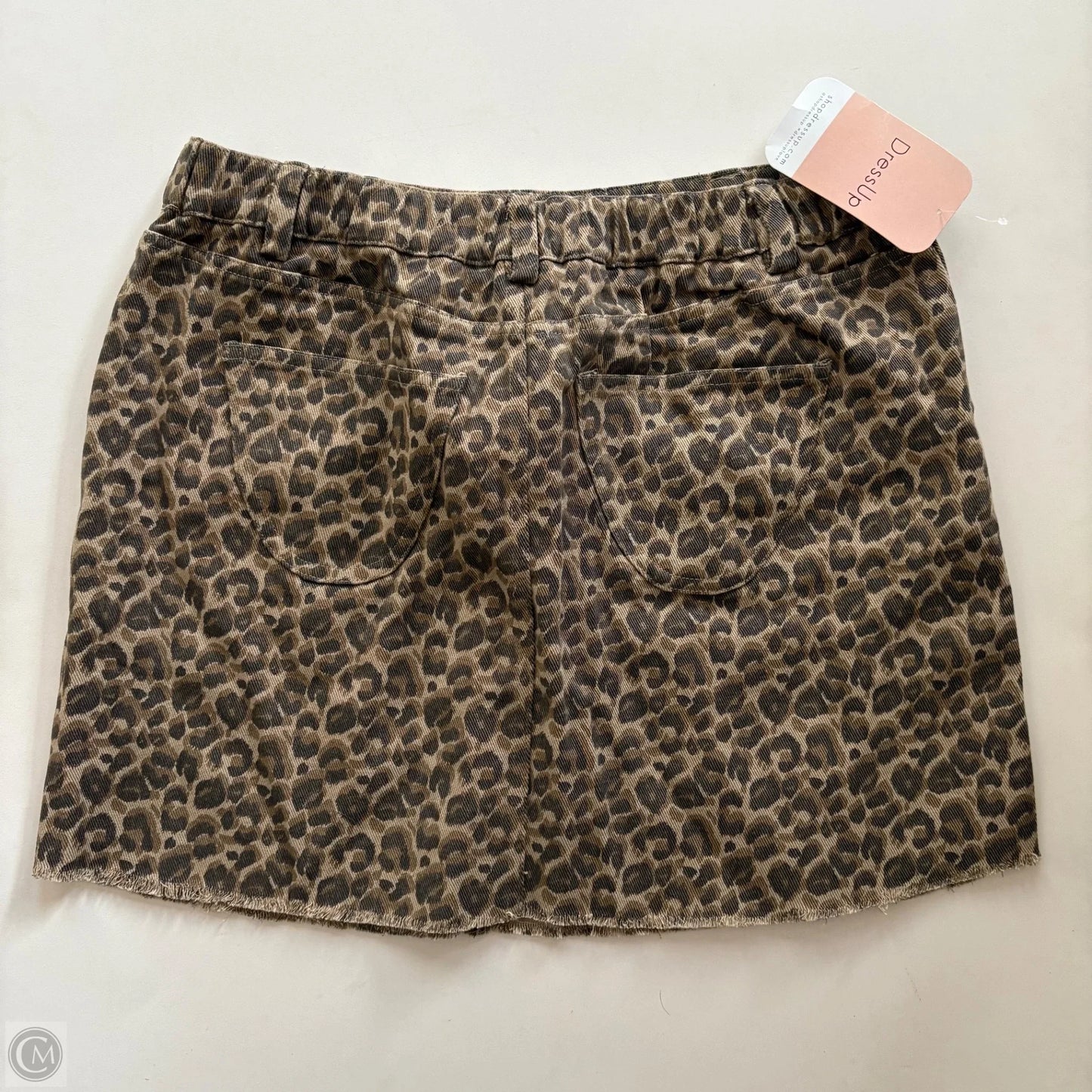 Skirt Mini & Short By New In In Animal Print, Size: 12