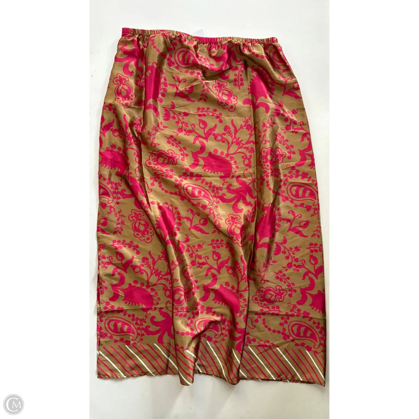 Skirt Maxi By Dalin In Gold, Size: 12