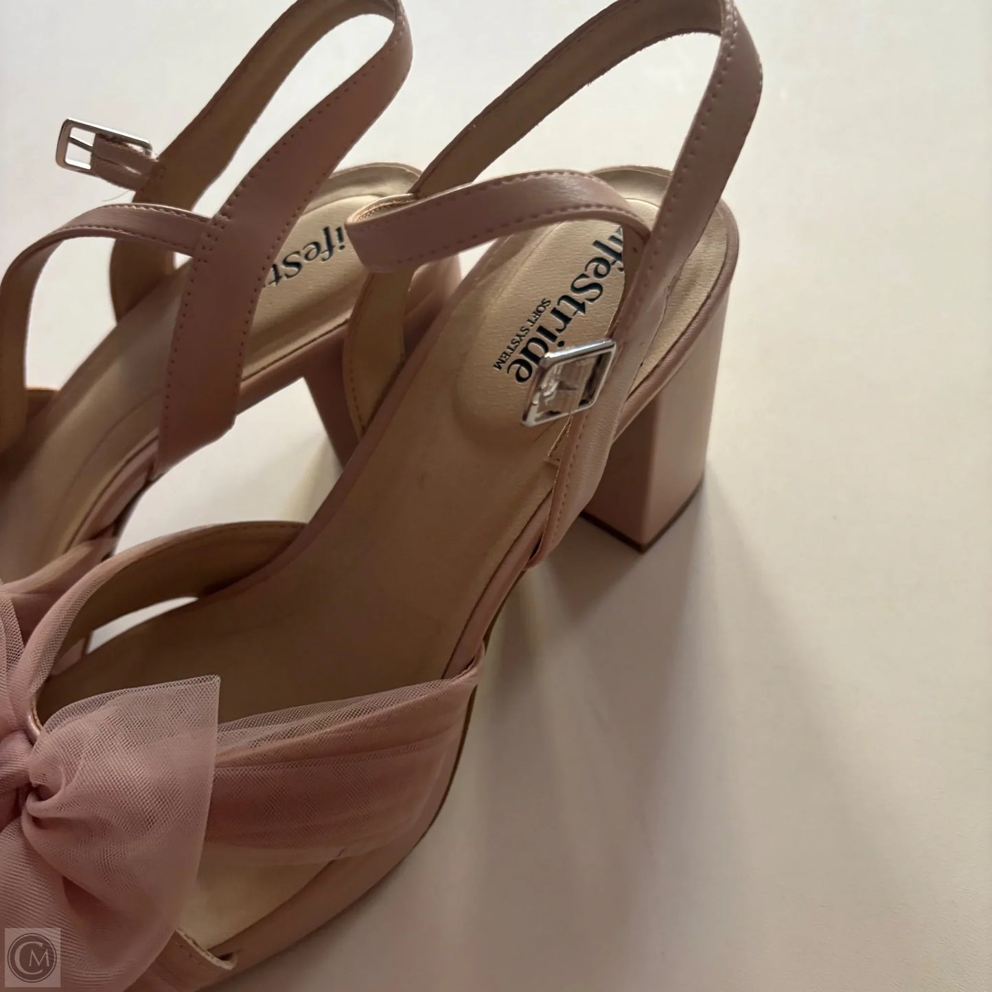 Shoes Heels Block By Life Stride In Pink, Size: 11