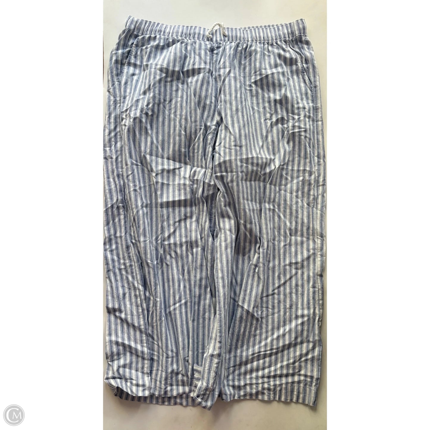 Pants Linen By Torrid In Striped Pattern, Size: 22