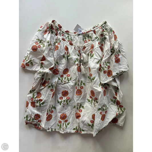 Top Short Sleeve By Old Gringo In Floral Print, Size: 2x
