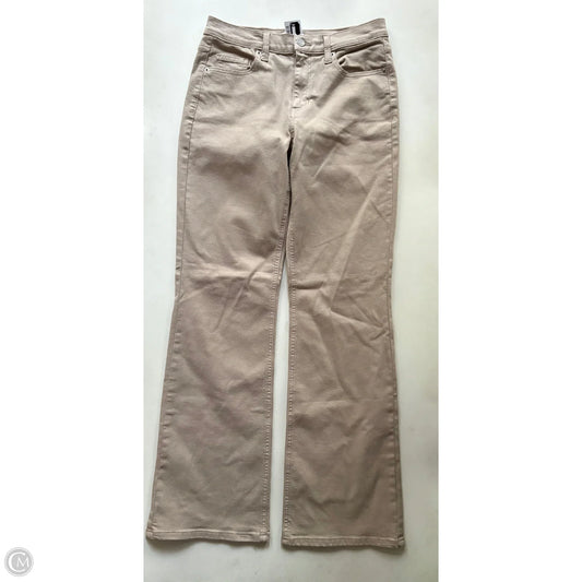 Jeans Wide Leg By Sneak Peek In Tan, Size: 4