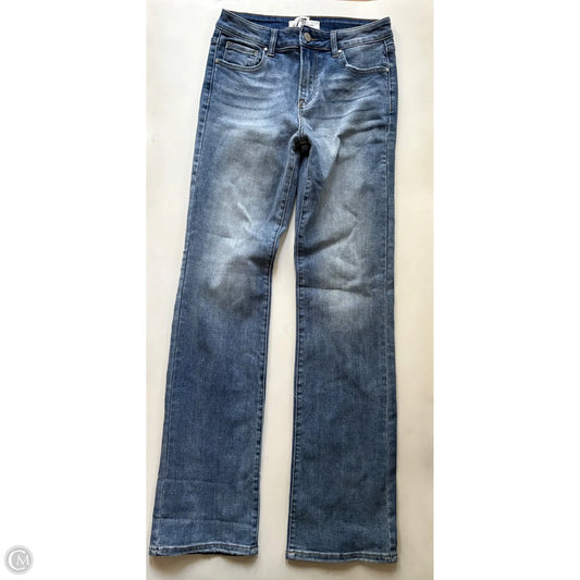 Jeans Wide Leg By Risen In Blue, Size: 6